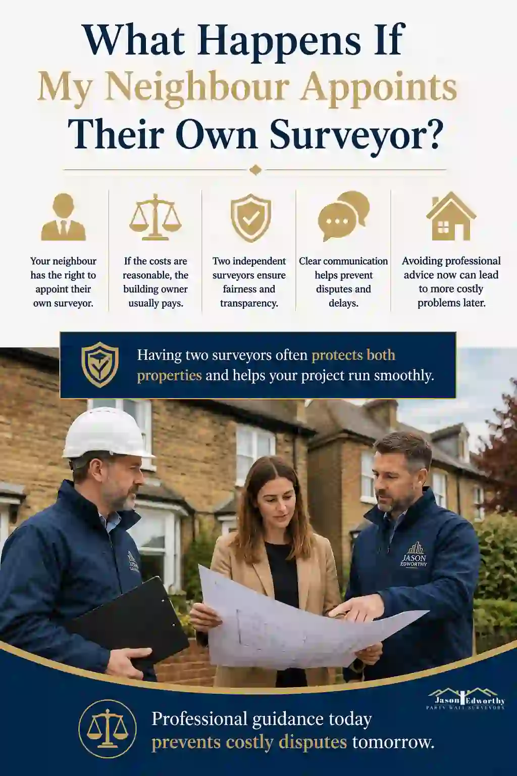 What Happens If My Neighbour Appoints Their Own Surveyor Avonmouth and Lawrence Weston?